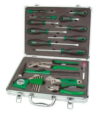 Mannesmann - Set d'outils - 24 pièces - Coffret en alu