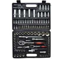 108 pcs Cle à Cliquet Douille Acier vanadium ref4